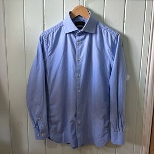 Banana Republic Factory Light Blue Men's Dress Shirt XS